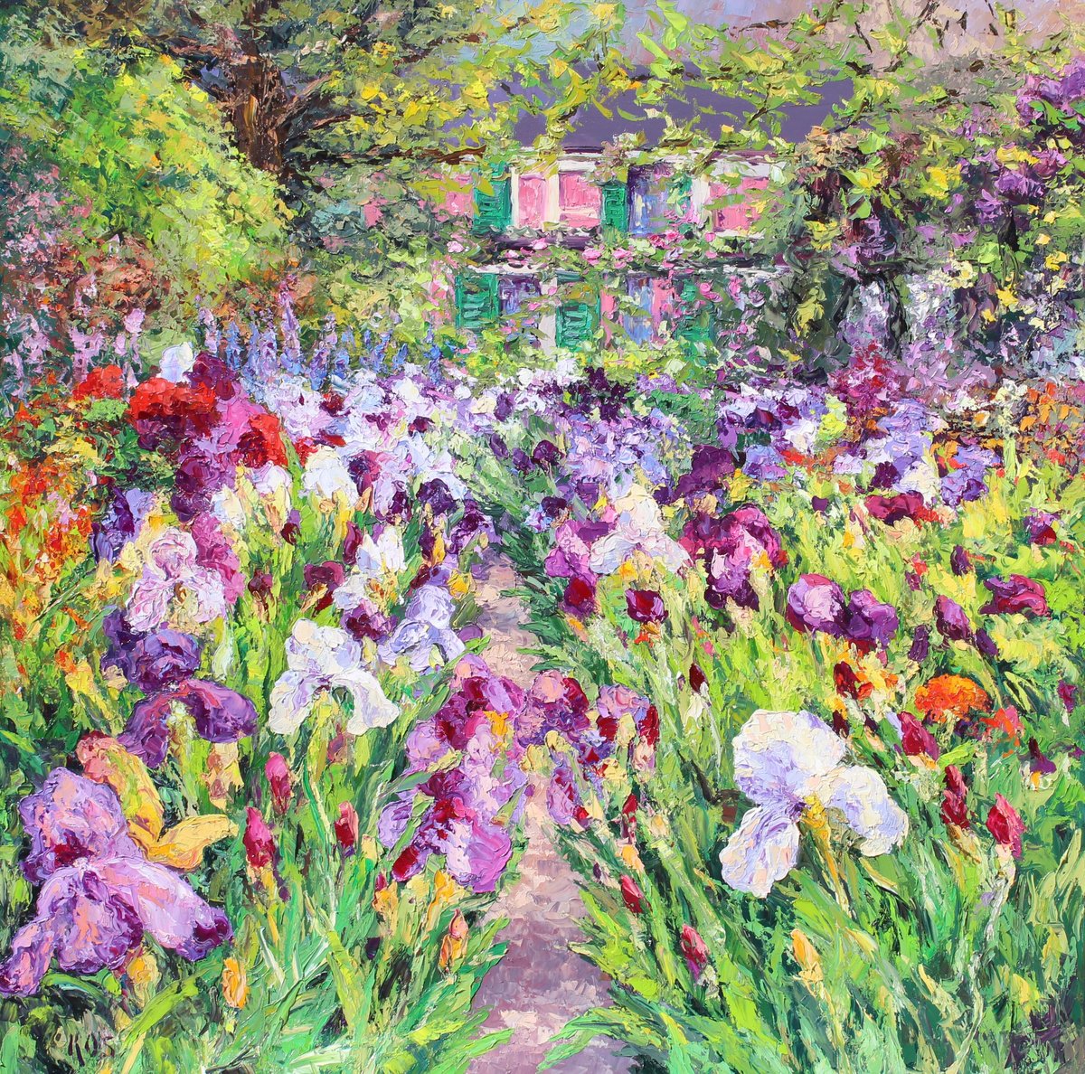 Breathtaking By Kristen Olson Stone, 40 X 40, Artwork For Sale On Artfinder