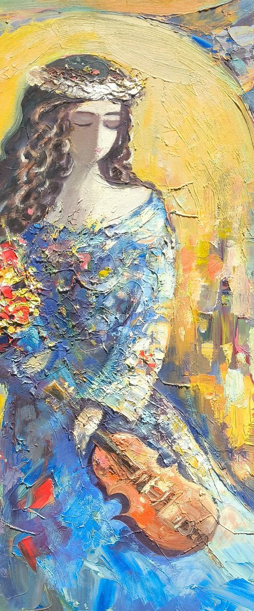 The Violinist's Bouquet by Hayk Miqayelyan