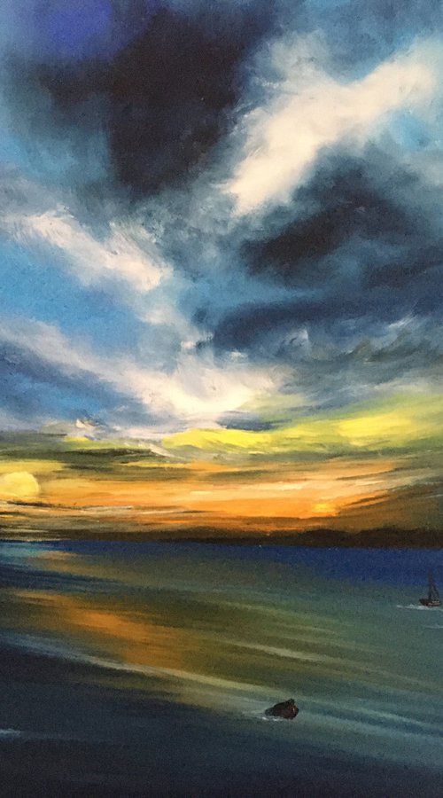 Sailing towards Sun by Timea  Valsami