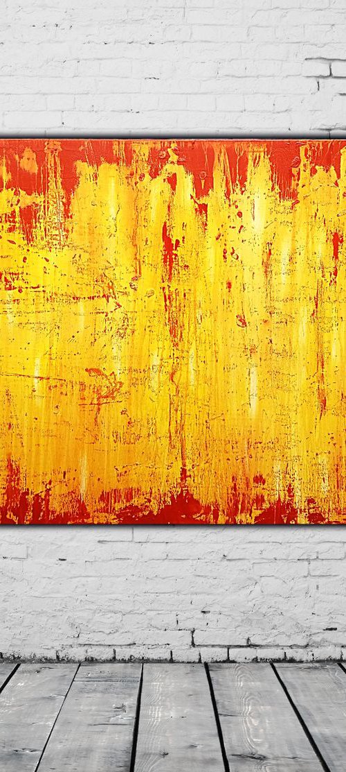 Burning for You - Extra Large Artwork - Free Shipping by Branisa Beric