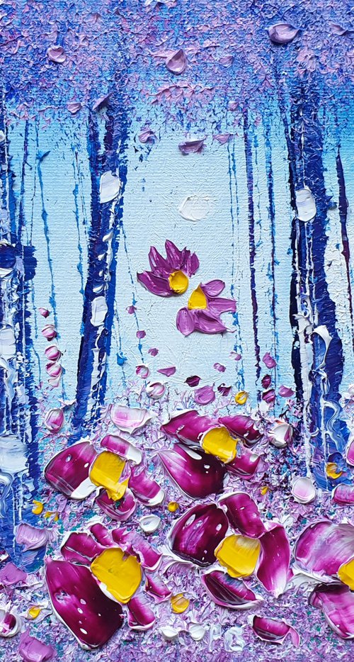 "Violet Forest & Flowers in Love" by Phil Broad