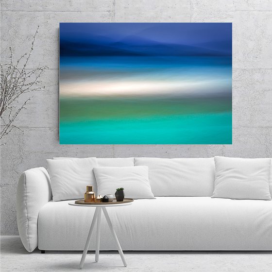 Minimalist Canvas - A Sigh of the Sea