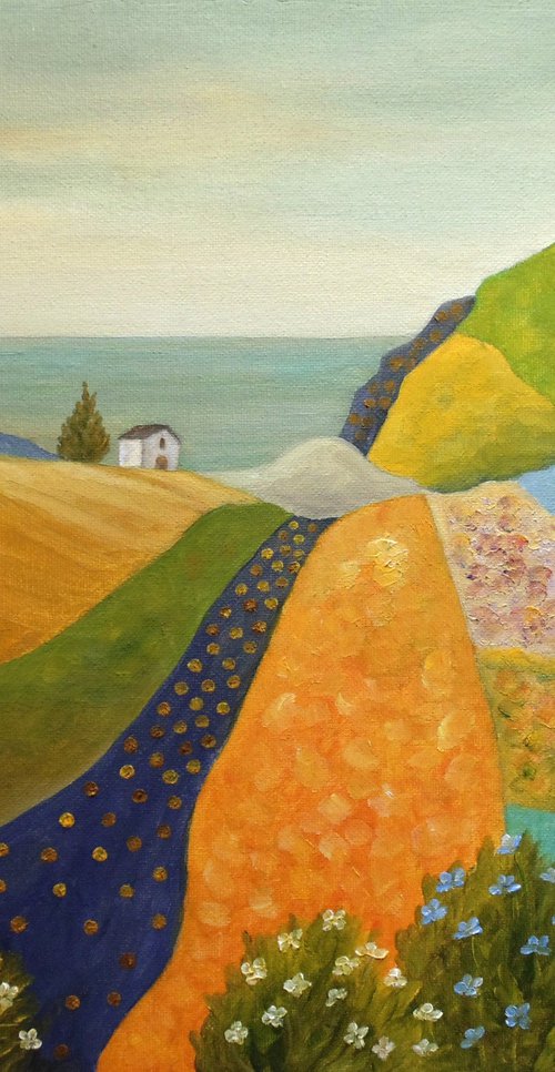 Flowing To the Sea by Angeles M. Pomata