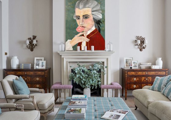 The Enigma of the Flower - Art-Deco