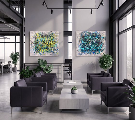 Office solution - Diptych