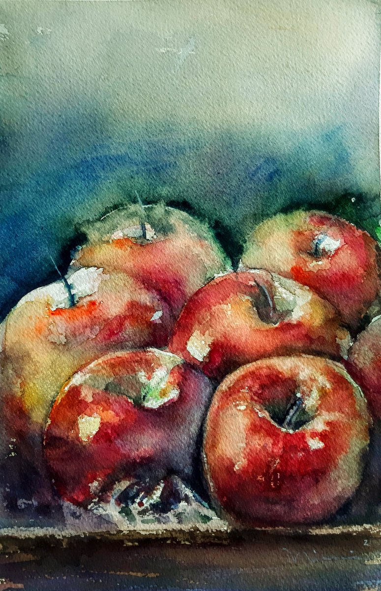 Apples by Ninni watercolors