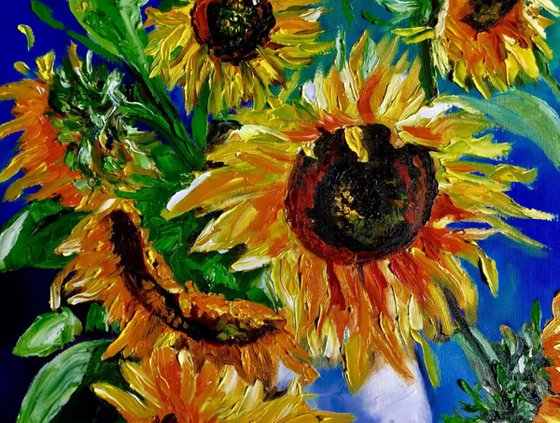 BOUQUET OF SUNFLOWERS