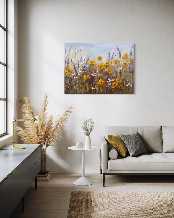 Golden Quiet - Floral Symphony colllection