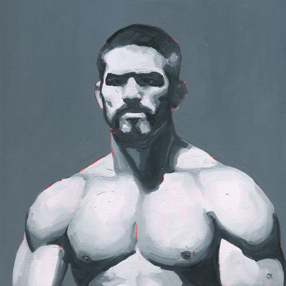 Facing Forward - Male portrait