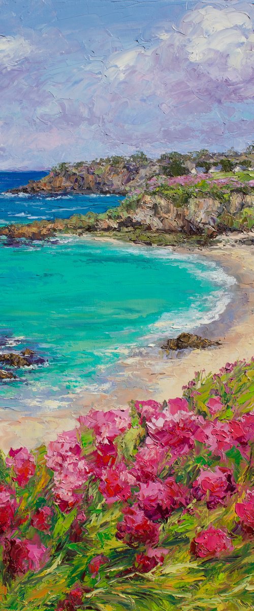 Finistere Beach, France by Kristen Olson Stone