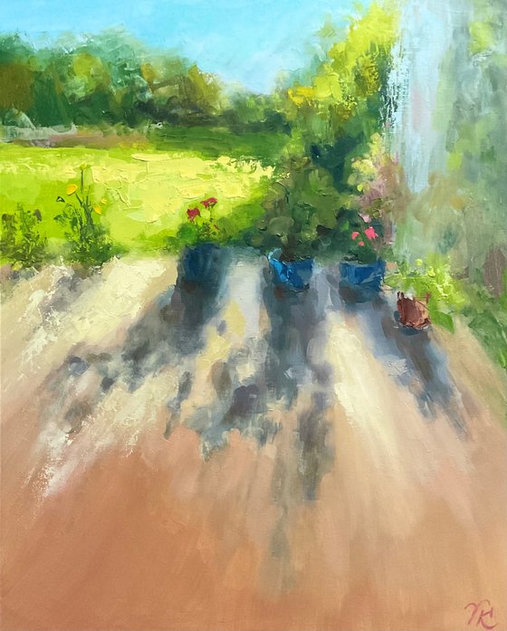 EARLY MORNING IN THE GARDEN