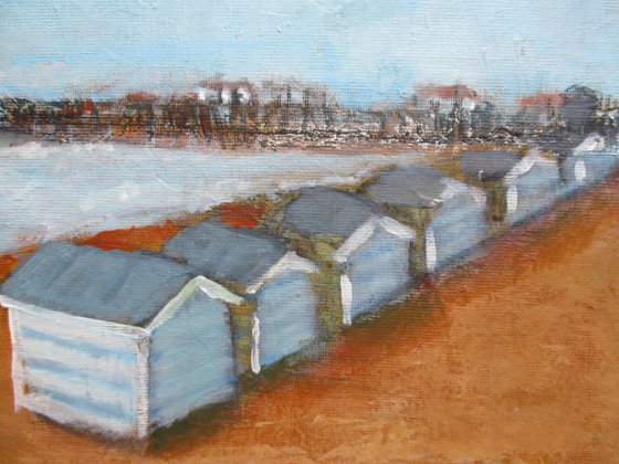 Beach huts