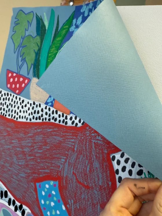 Horse in a Room Full of Color