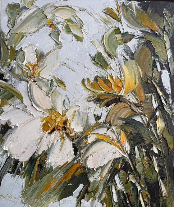 White magnolia No 38