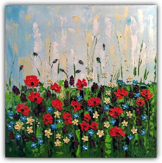 Summer flowers 40*40