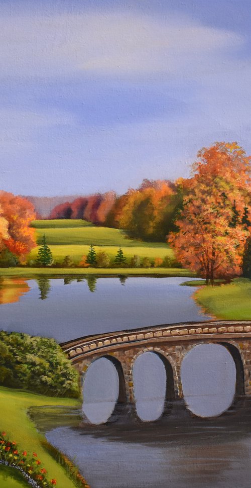 Stourhead Gardens, Whitshire by Gilbert Lessard