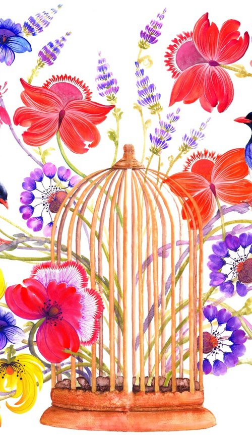 Reverences, Diptych by Tetiana Savchenko