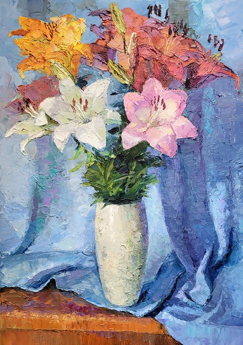 Lilies by Boris Serdyuk