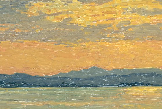 Sunset on the island