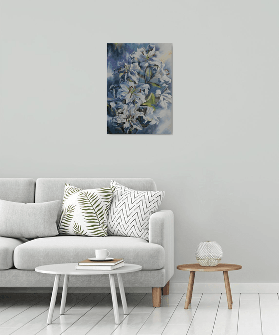 WHITE LILIES #5