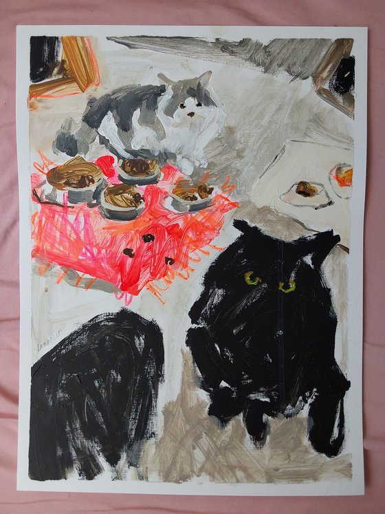 Two cats #4