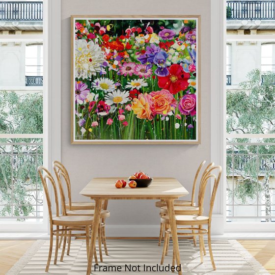 you made the flowers dance