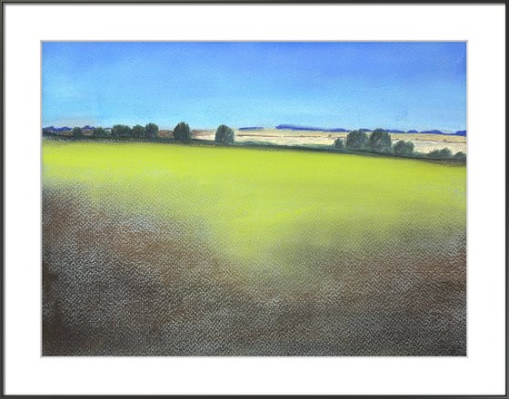 Norfolk Fields - Landscape Art