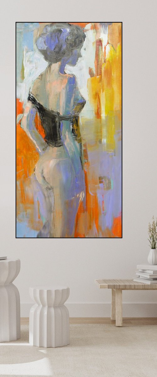 the black corset by Victoria Cozmolici