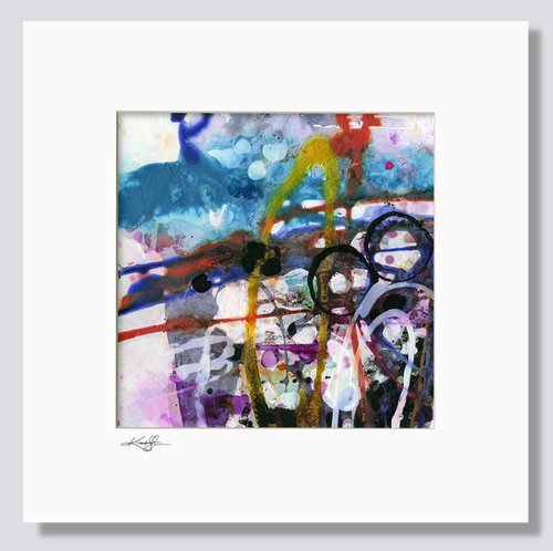 The Music In Abstract 1 by Kathy Morton Stanion
