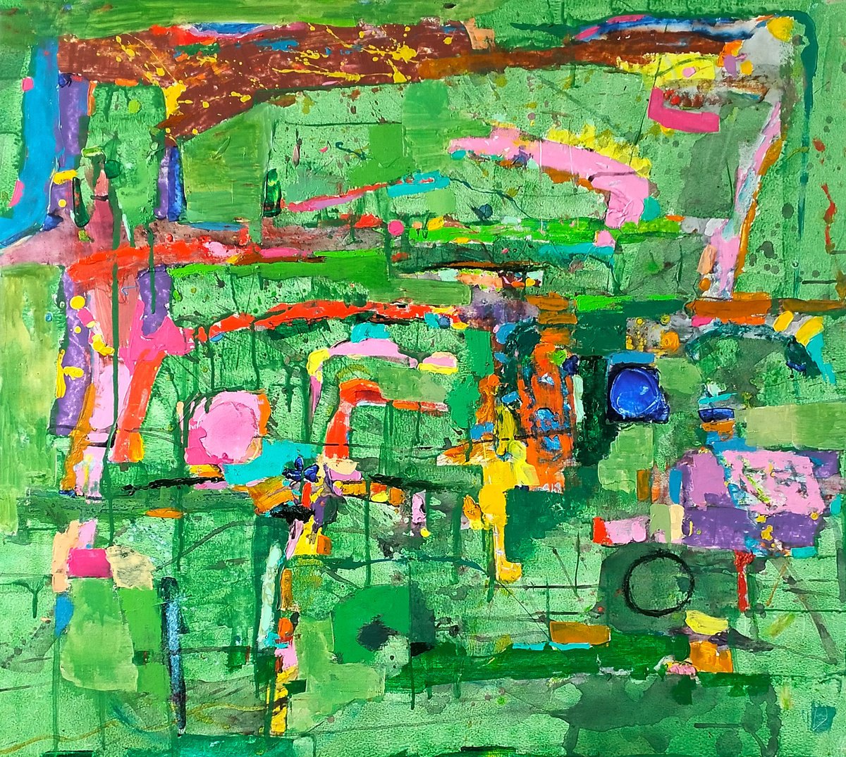 Sounds Of The Morning Forest By Sergiy Dekalyuk, 39 X 35, Artwork For Sale On Artfinder