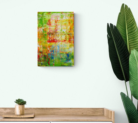 45x30 cm Small Abstract Painting Original Oil Painting Canvas Art