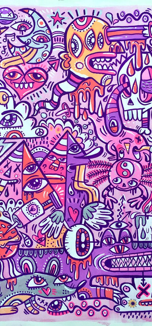 Violet Vibes by Luke Crump