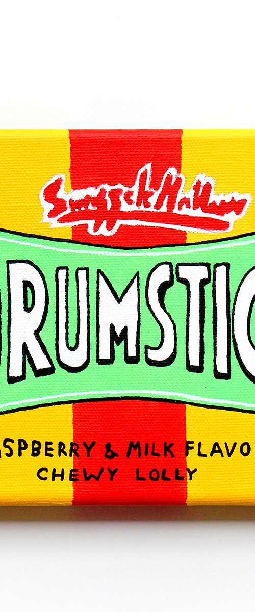 Drumstick Lolly Retro Sweet by Ian Viggars