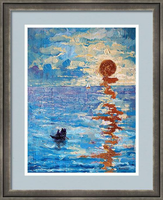 Boats,Sea,Sun