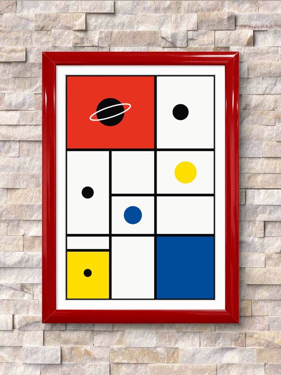 Essential Spheres - Abstract Geometric Print