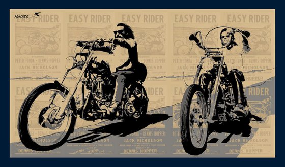 EASY RIDER  58"X33"