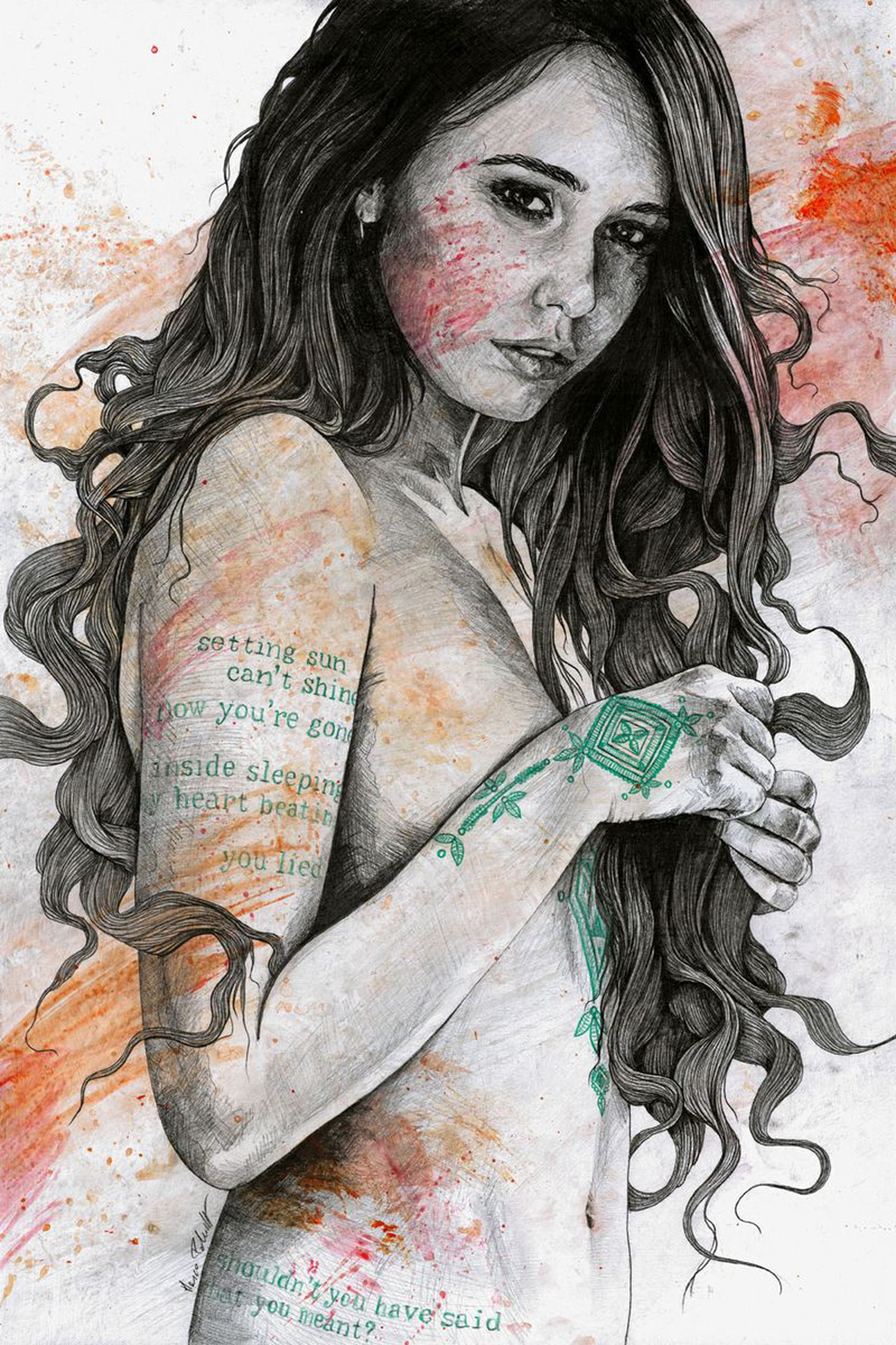You Lied Erotic Female Portrait Nude Girl Wi Artfinder