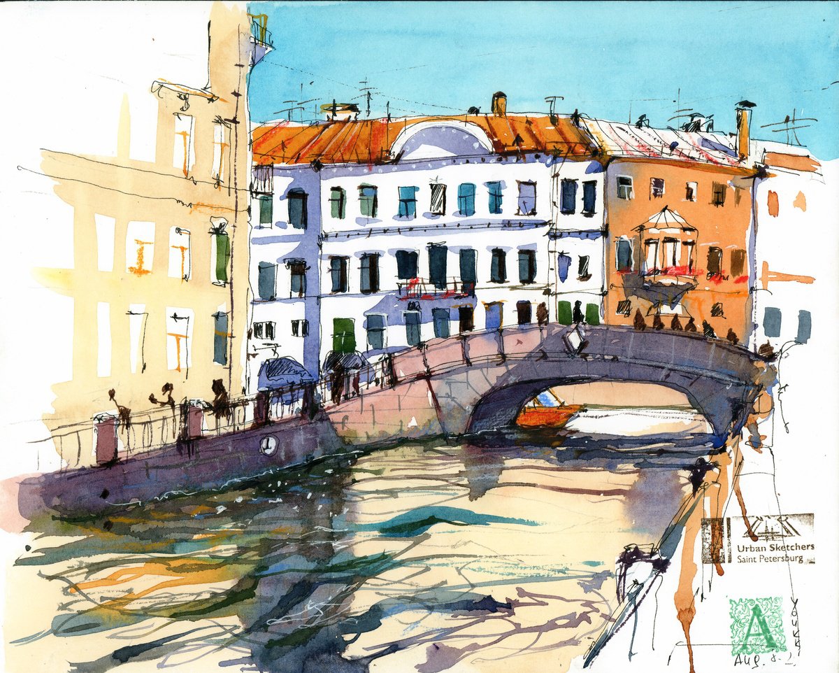 Canal Charm in St. Petersburg by Anastasia YOUKKI Mamoshina