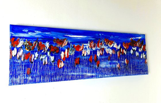 Poppies On Blue Sky 2