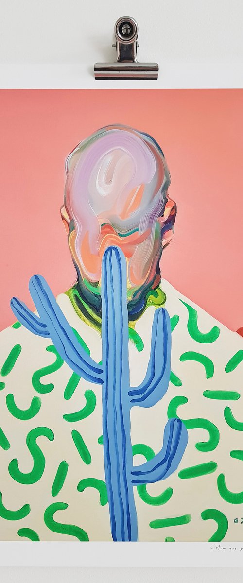 "How are you mister Hockney" by Maxim Fomenko