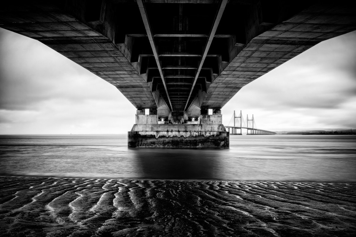 The new Severn Bridge Photograph by Paul Nash | Artfinder