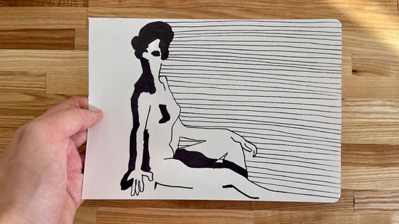 Nude woman | Sketch 4