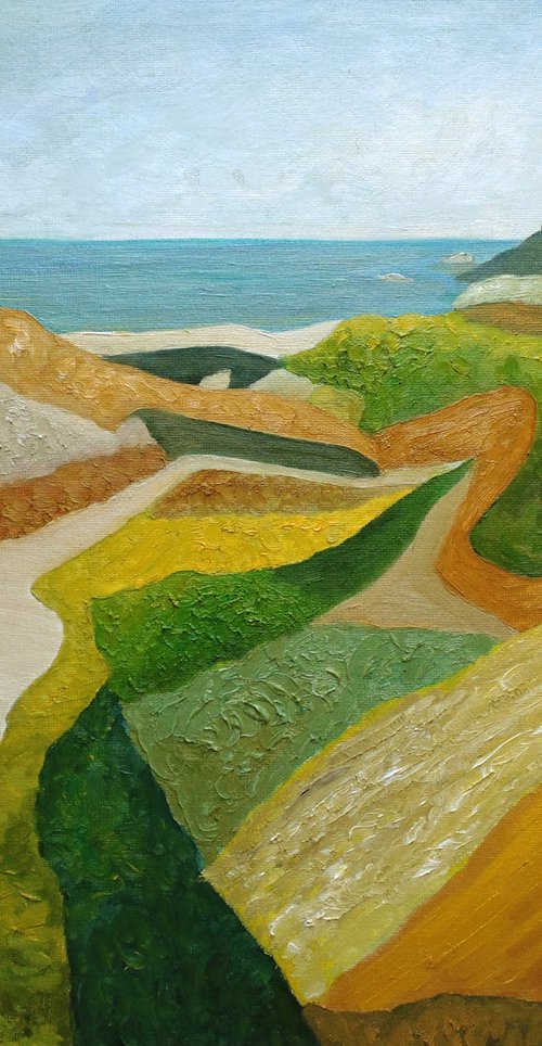 A Walk Down To The Sea by Angeles M. Pomata