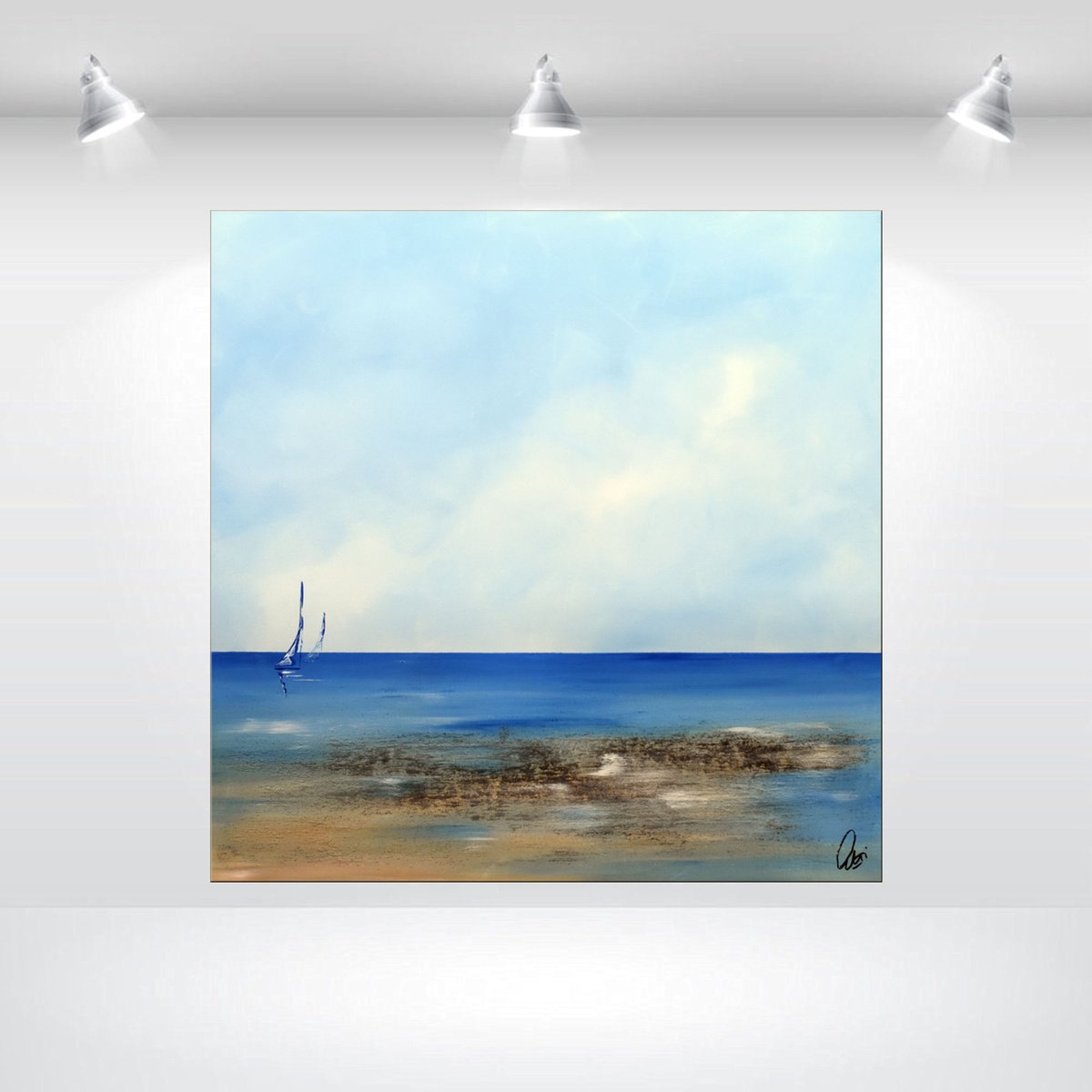  Stille By Edelgard Schroer, 31 X 31, Artwork For Sale On Artfinder