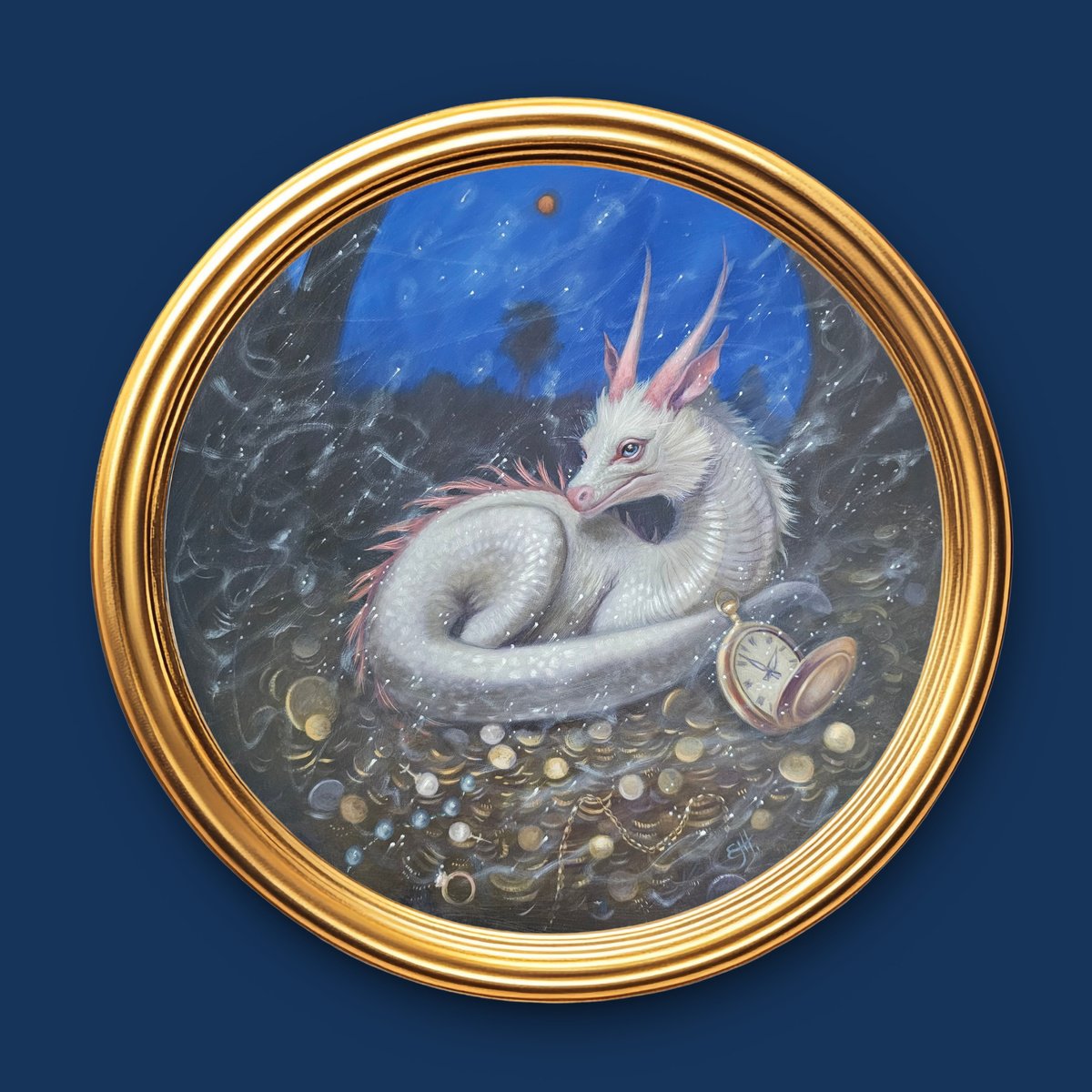 Photorealistic Oil Painting , Contentment Of Time By Ellisa Hague, 20 X 20, Artwork For Sale On Artfinder
