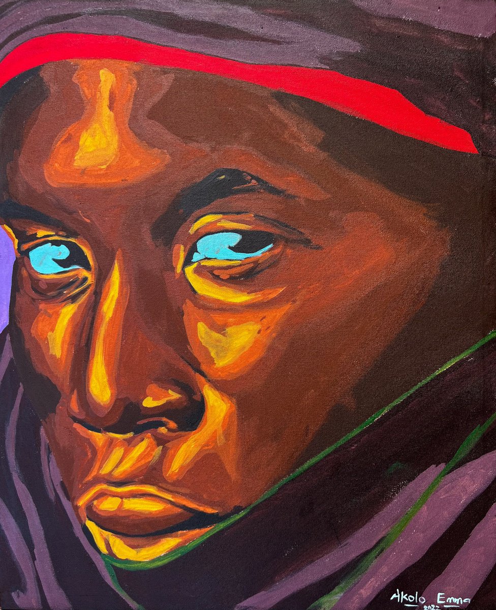 Never Give Out Your Sword By Emmanuel Akolo, 20 X 24, Artwork For Sale On Artfinder