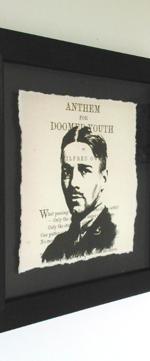 Owen - Anthem for Doomed Youth (Framed) by Peter Walters