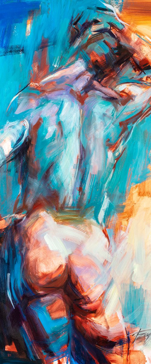 Blue Light by Lyubov Biryukova
