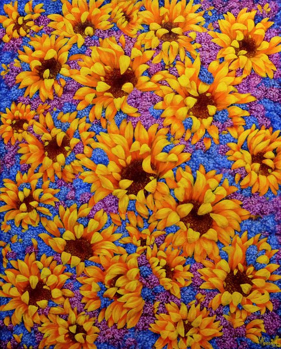 Radiant Sunflowers.