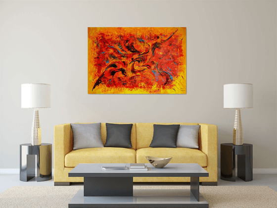 SUMMER HOLIDAYS.140x92 cm.